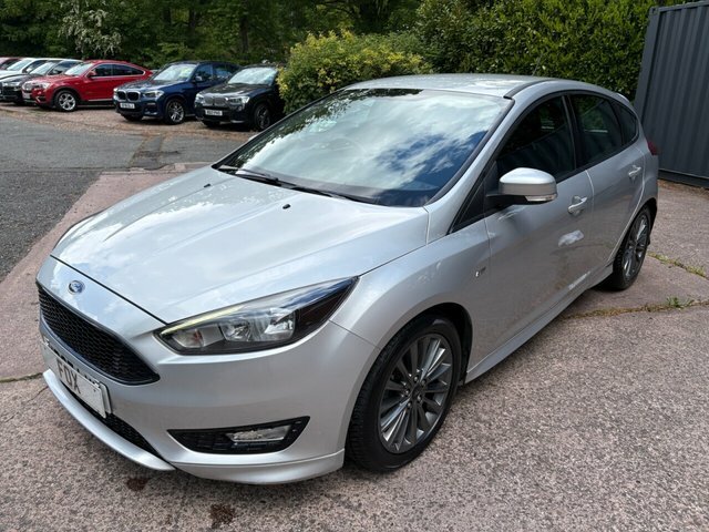 Ford Focus 2017 1.5 Tdci St-line Hatchback YR67LXW Silver #3
