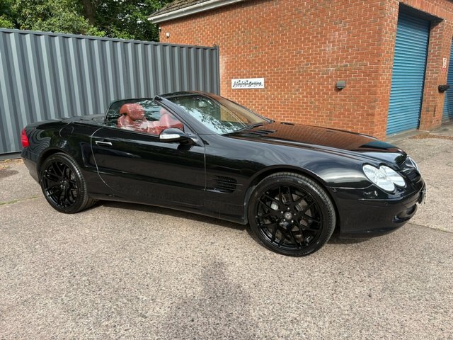 Mercedes-Benz SL Class 2004 3.7 Sl350 Convertible 2 Black #3