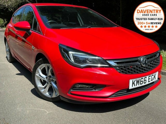 Vauxhall Astra 2017 1.4I Turbo Sri Hatchback Eu Red