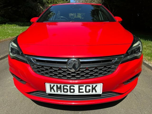 Vauxhall Astra 2017 1.4I Turbo Sri Hatchback Eu KM66EGK Red #3