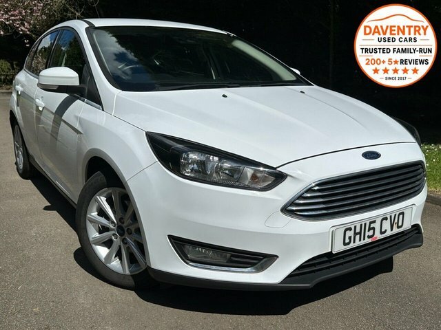 Ford Focus 2015 1.5 Tdci Titanium Hatchback White