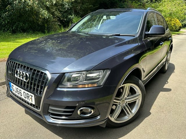 Audi Q5 2016 2.0 Tdi Se Suv S Tronic Quattro Eu GJ66ORT Blue #2