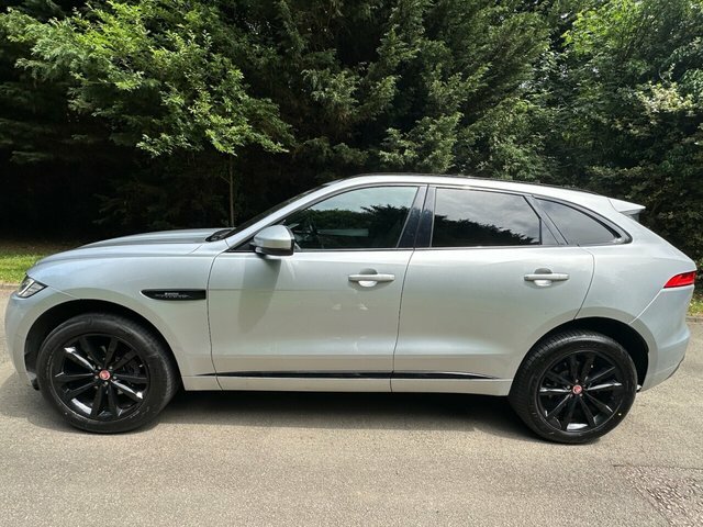 Jaguar F-Pace 2018 2.0 D180 R-sport Suv Awd Euro YH68FYT Silver #5