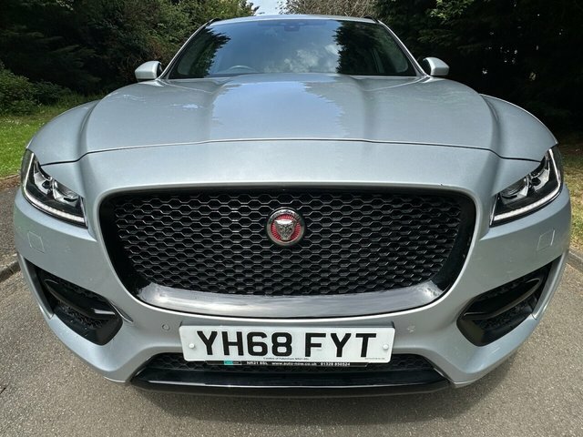 Jaguar F-Pace 2018 2.0 D180 R-sport Suv Awd Euro YH68FYT Silver #3