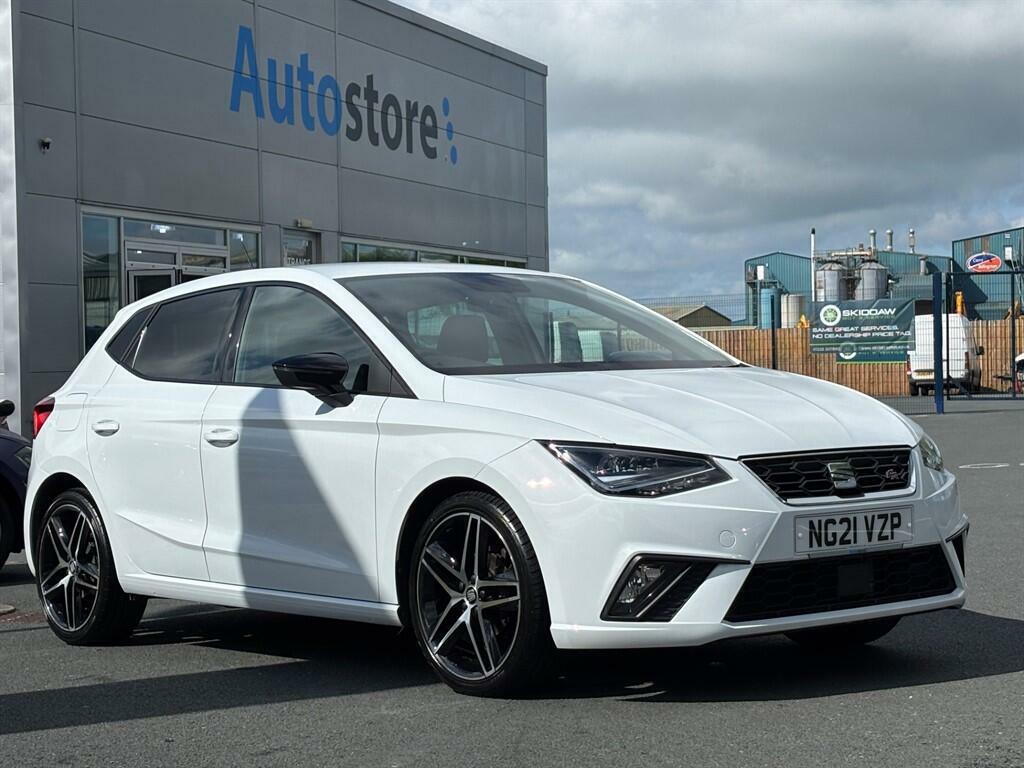 Seat Ibiza 1.0 Tsi Fr Sport Euro 6 Ss Gpf NG21VZP White #3