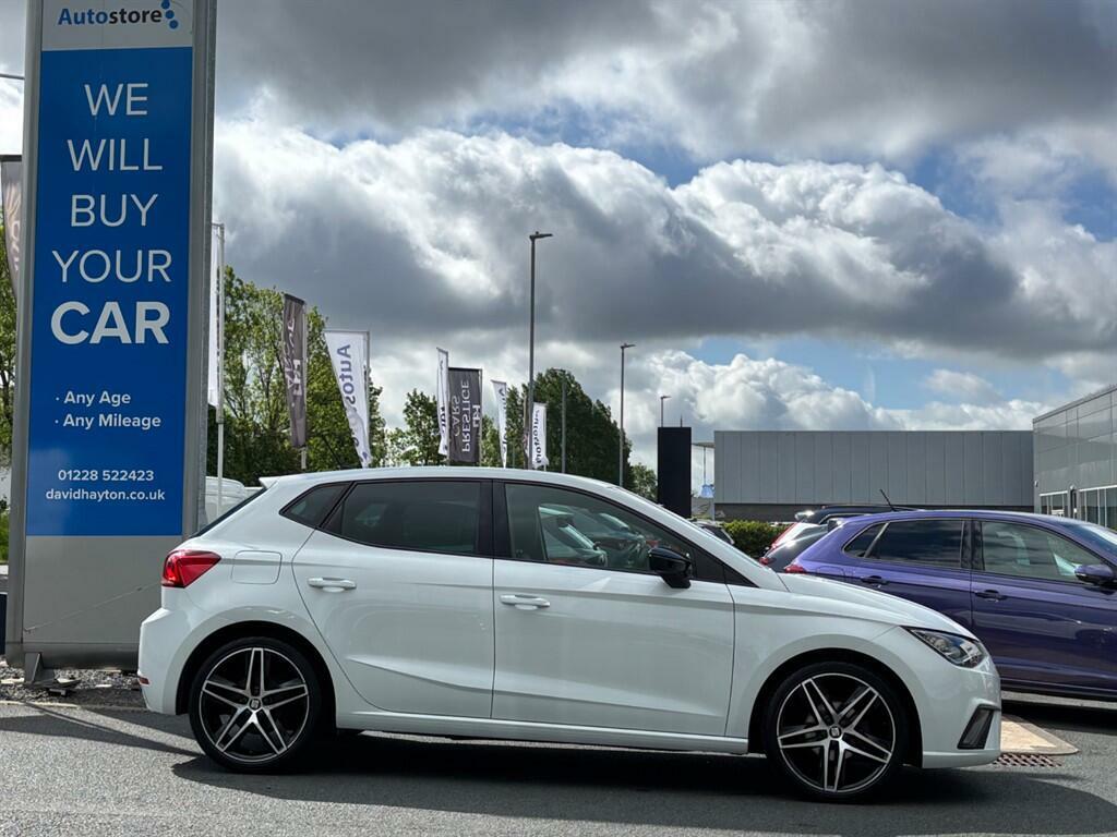 Seat Ibiza 1.0 Tsi Fr Sport Euro 6 Ss Gpf NG21VZP White #4