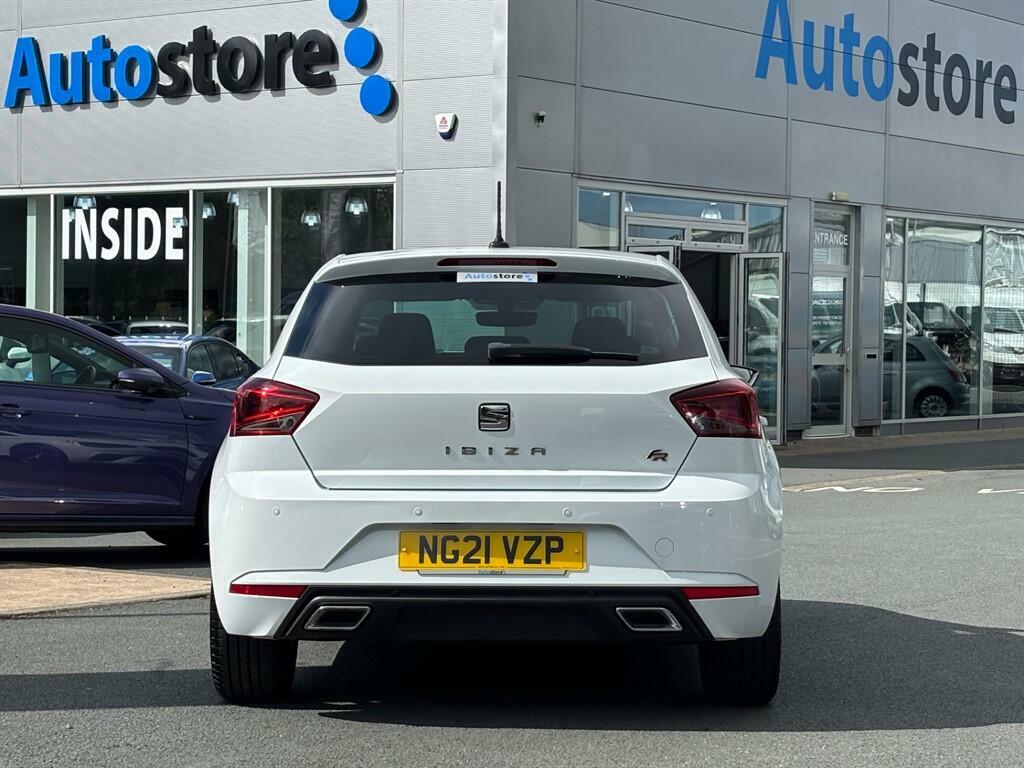Seat Ibiza 1.0 Tsi Fr Sport Euro 6 Ss Gpf NG21VZP White #6