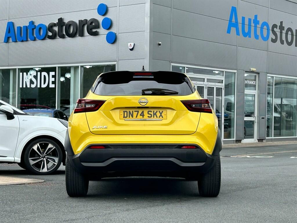 Nissan Juke 1.0 Dig-t N-connecta Euro 6 Ss DN74SKX Yellow #5