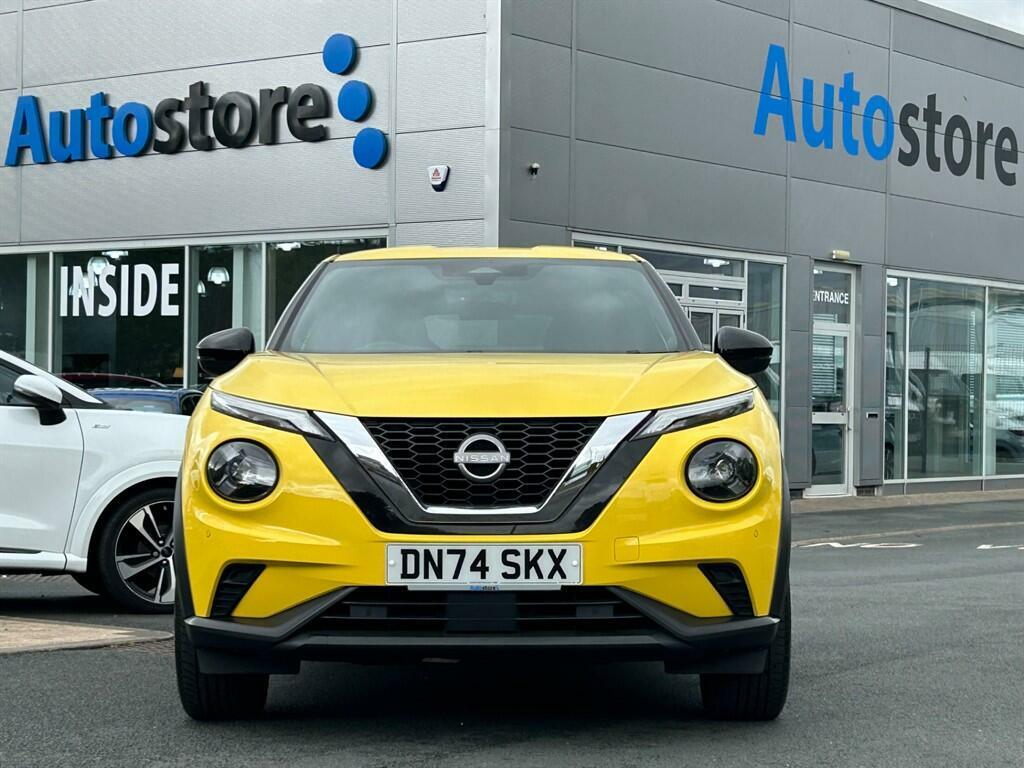 Nissan Juke 1.0 Dig-t N-connecta Euro 6 Ss DN74SKX Yellow #2