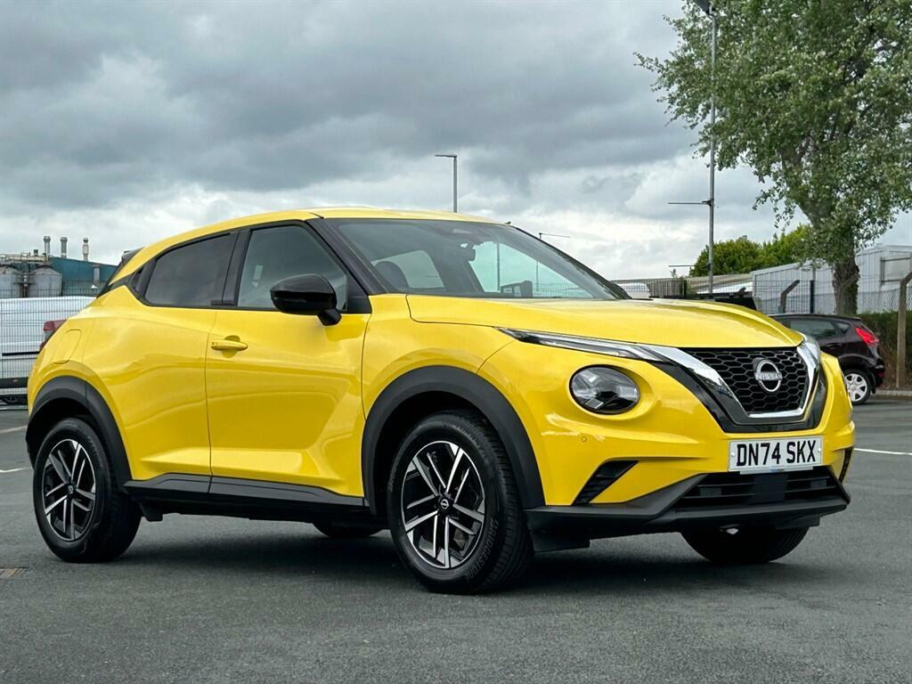 Nissan Juke 1.0 Dig-t N-connecta Euro 6 Ss DN74SKX Yellow #3
