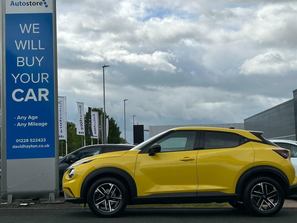 Nissan Juke 1.0 Dig-t N-connecta Euro 6 Ss DN74SKX Yellow #4