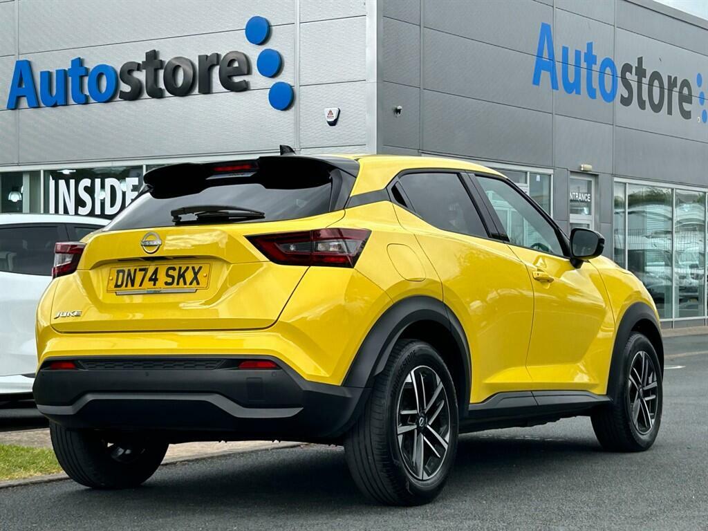 Nissan Juke 1.0 Dig-t N-connecta Euro 6 Ss DN74SKX Yellow #6