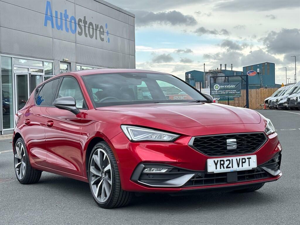 Seat Leon 1.5 Tsi Evo Fr Sport Euro 6 Ss YR21VPT Red #3