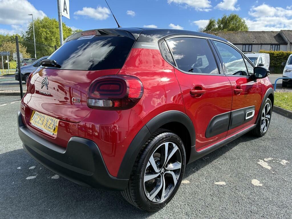 Citroen C3 1.2 Puretech Shine Plus Euro 6 Ss ME23XZN Red #6