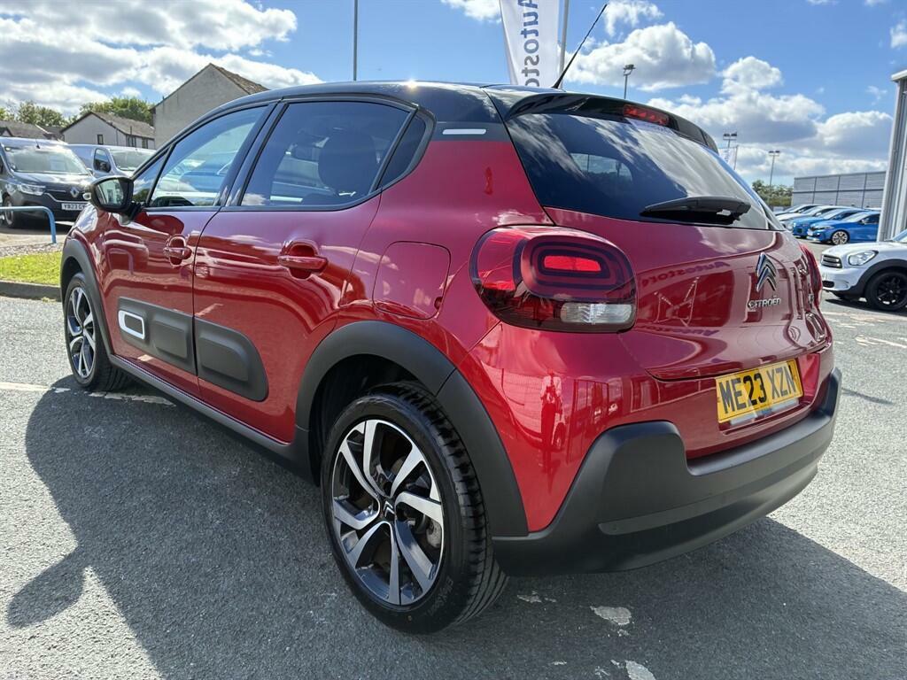 Citroen C3 1.2 Puretech Shine Plus Euro 6 Ss ME23XZN Red #4