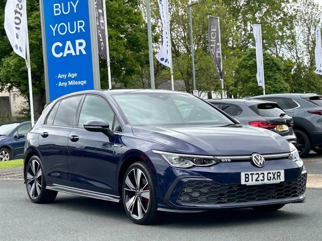 Volkswagen Golf 2.0 Tdi Gtd Dsg Euro 6 Ss BT23GXR Blue #3