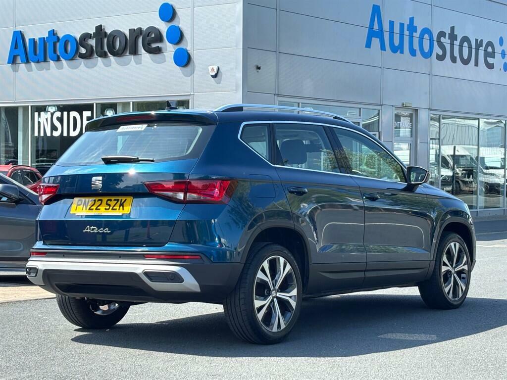 Seat Ateca 1.5 Tsi Evo Se Technology Dsg Euro 6 Ss PN22SZK Blue #5
