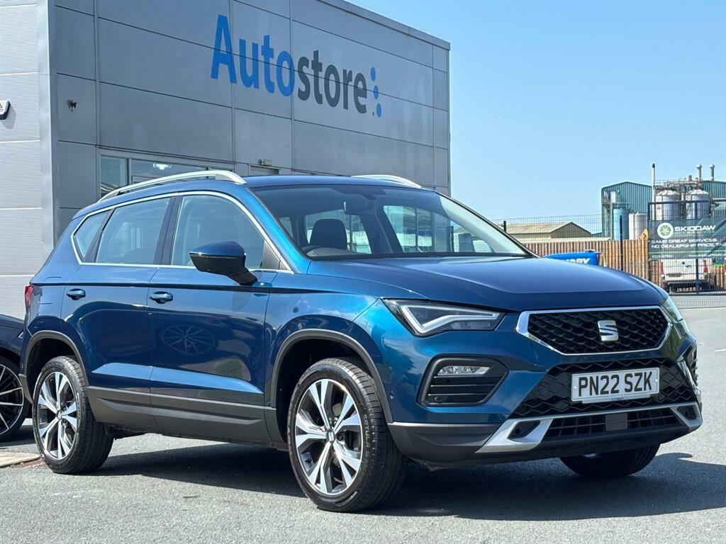Seat Ateca 1.5 Tsi Evo Se Technology Dsg Euro 6 Ss PN22SZK Blue #3