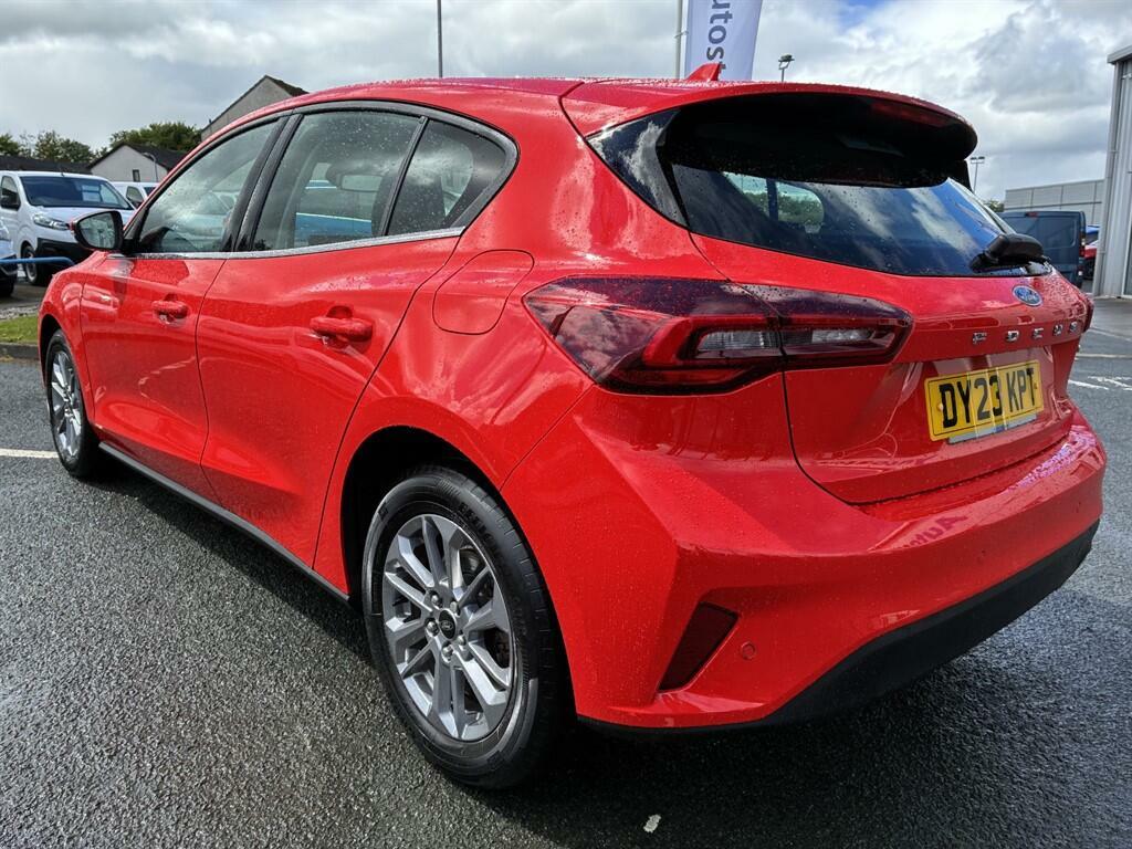 Ford Focus 1.0T Ecoboost Mhev Titanium Dct Euro 6 Ss DY23KPT Red #4