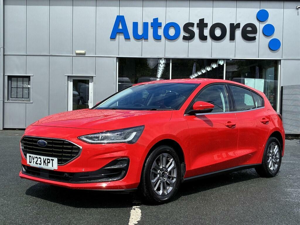 Ford Focus 1.0T Ecoboost Mhev Titanium Dct Euro 6 Ss Red