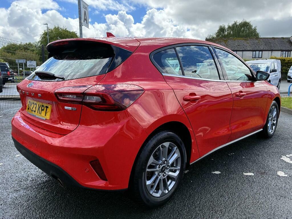 Ford Focus 1.0T Ecoboost Mhev Titanium Dct Euro 6 Ss DY23KPT Red #6