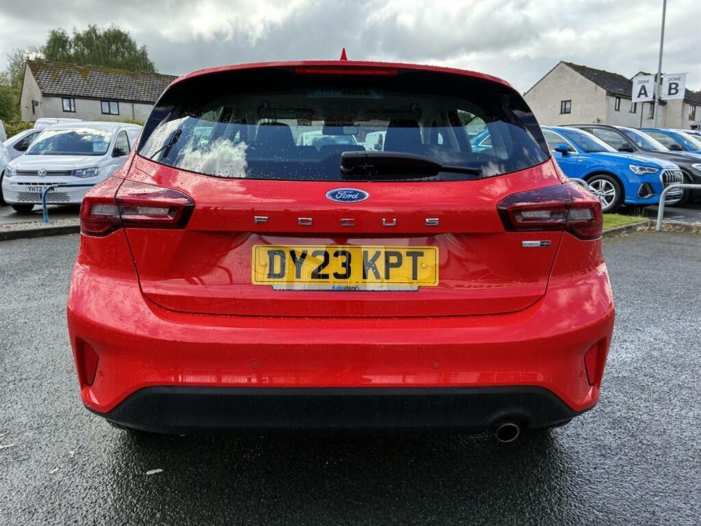 Ford Focus 1.0T Ecoboost Mhev Titanium Dct Euro 6 Ss DY23KPT Red #5