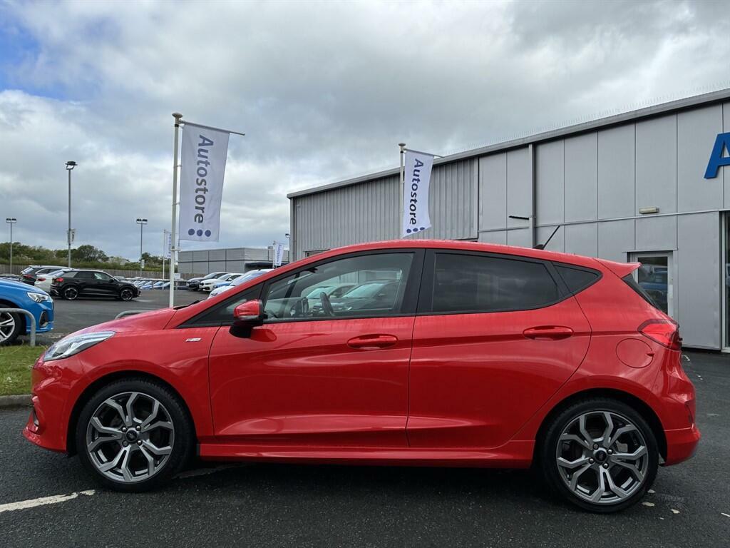 Ford Fiesta 1.0T Ecoboost St-line Edition Euro 6 Ss VK70OZG Red #3