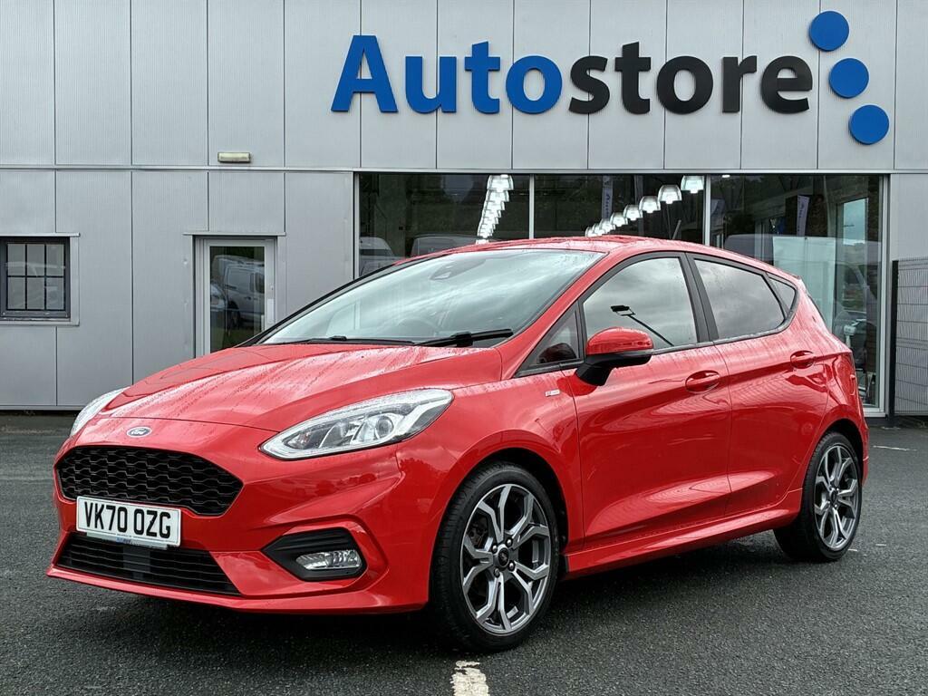 Ford Fiesta 1.0T Ecoboost St-line Edition Euro 6 Ss Red