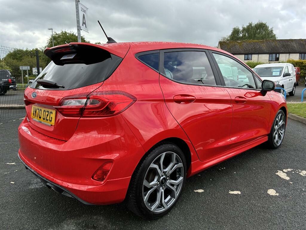 Ford Fiesta 1.0T Ecoboost St-line Edition Euro 6 Ss VK70OZG Red #6