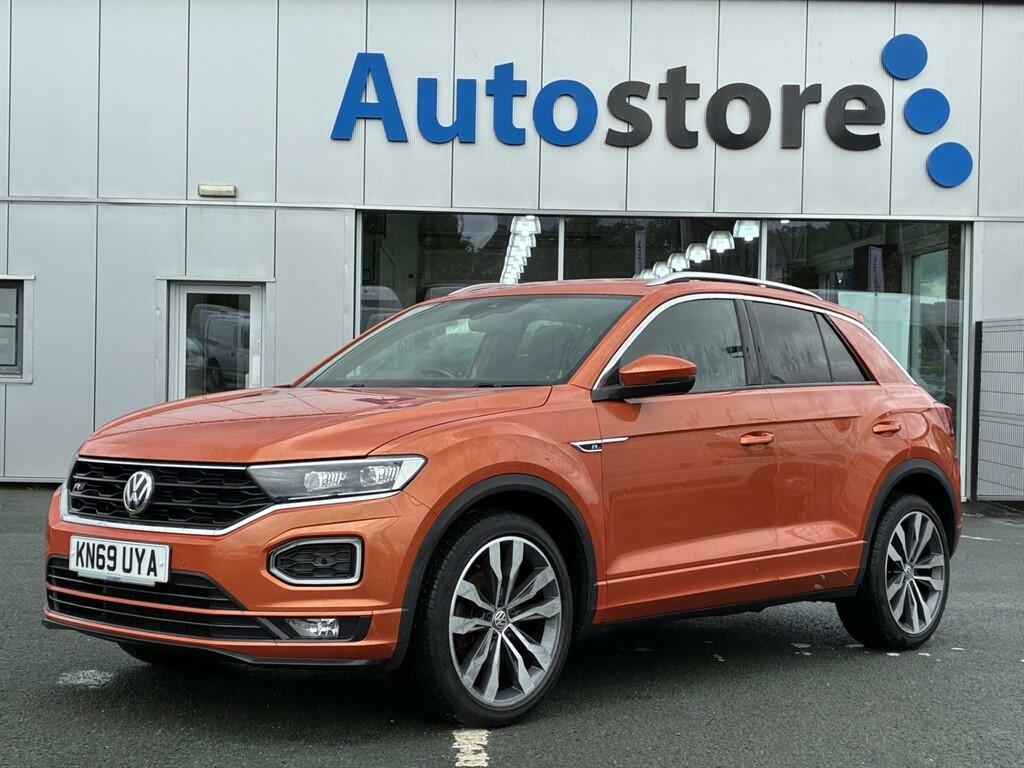 Volkswagen T-Roc 2.0 Tdi R-line Euro 6 Ss Orange