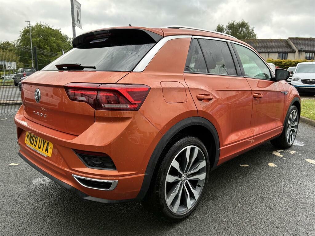 Volkswagen T-Roc 2.0 Tdi R-line Euro 6 Ss KN69UYA Orange #6