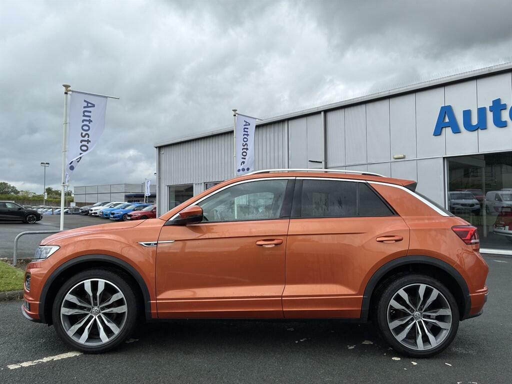 Volkswagen T-Roc 2.0 Tdi R-line Euro 6 Ss KN69UYA Orange #3