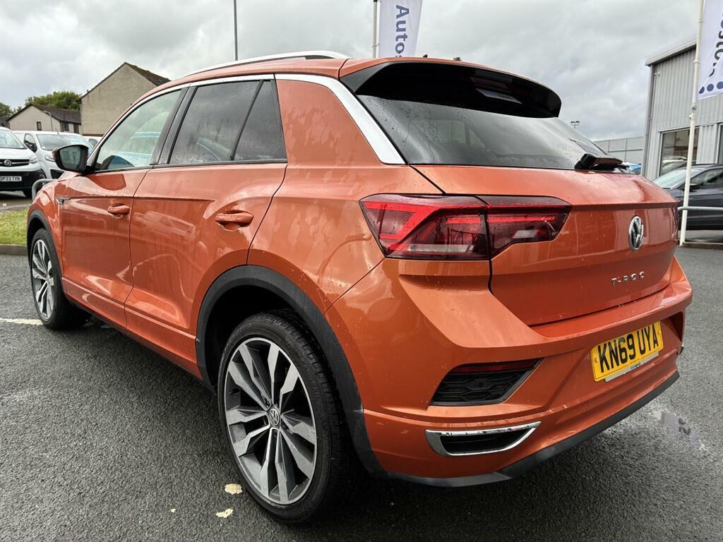 Volkswagen T-Roc 2.0 Tdi R-line Euro 6 Ss KN69UYA Orange #4