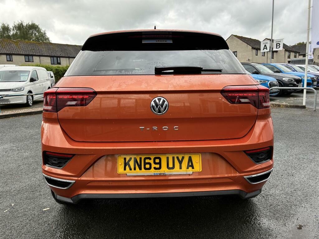 Volkswagen T-Roc 2.0 Tdi R-line Euro 6 Ss KN69UYA Orange #5