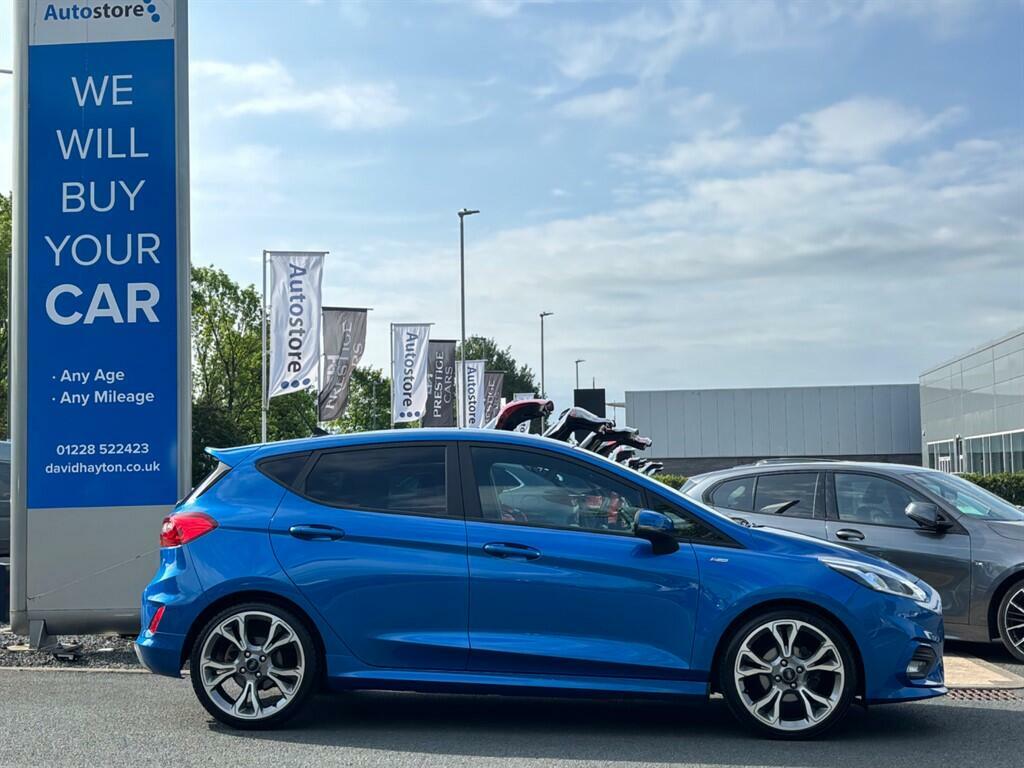 Ford Fiesta 1.0T Ecoboost St-line X Edition Euro 6 Ss WV70KAO Blue #4