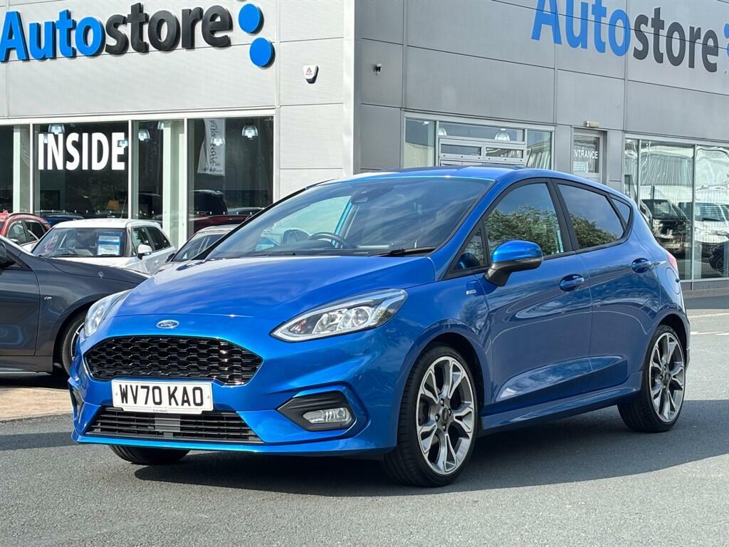 Ford Fiesta 1.0T Ecoboost St-line X Edition Euro 6 Ss Blue