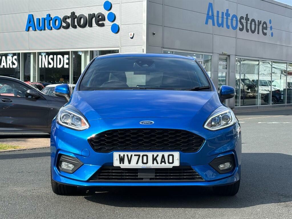 Ford Fiesta 1.0T Ecoboost St-line X Edition Euro 6 Ss WV70KAO Blue #2