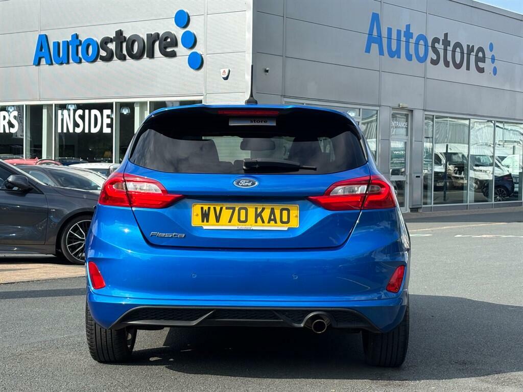 Ford Fiesta 1.0T Ecoboost St-line X Edition Euro 6 Ss WV70KAO Blue #6