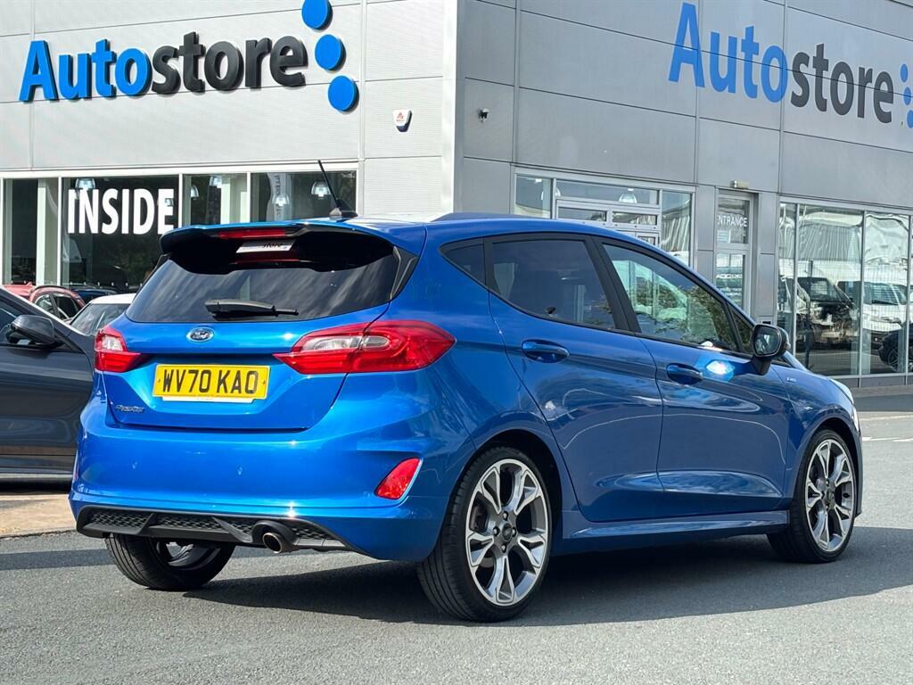 Ford Fiesta 1.0T Ecoboost St-line X Edition Euro 6 Ss WV70KAO Blue #5
