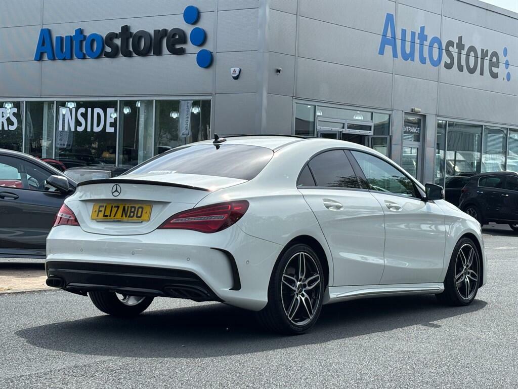 Mercedes-Benz CLA Class 1.6 Cla180 Amg Line Coupe Euro 6 Ss White #5