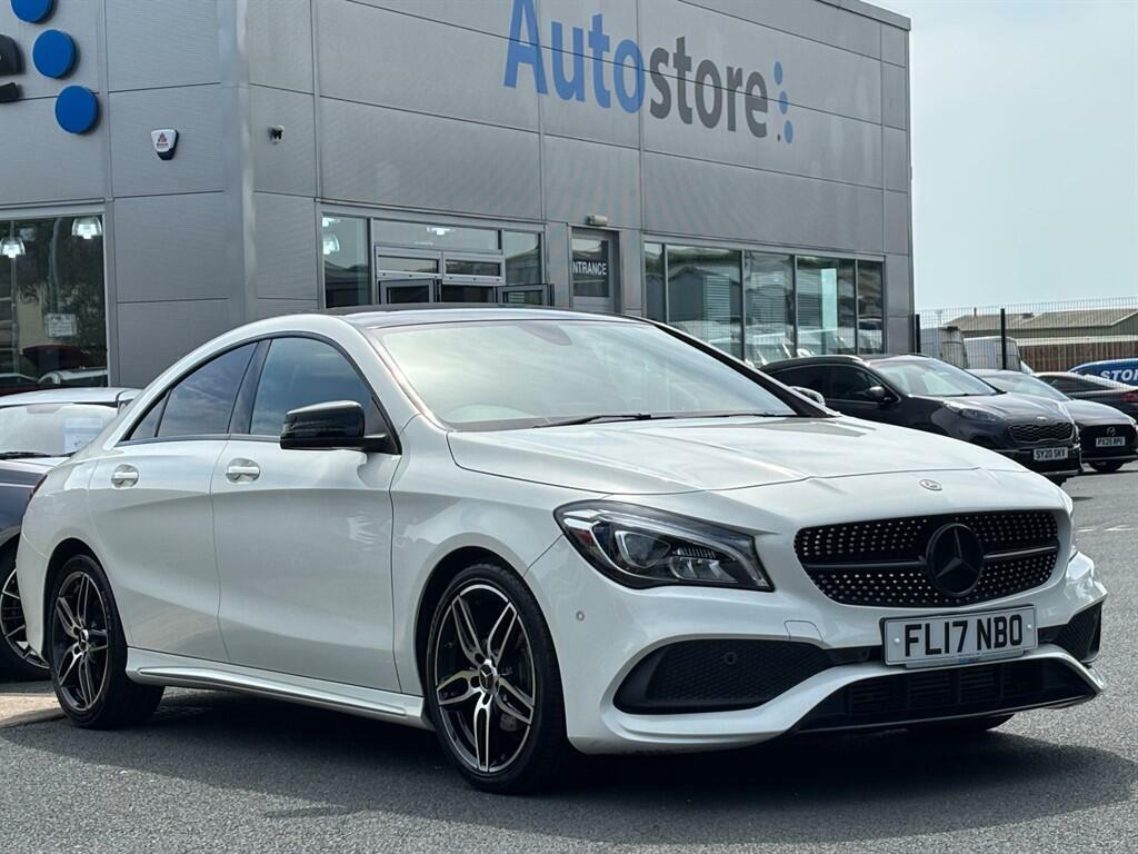Mercedes-Benz CLA Class 1.6 Cla180 Amg Line Coupe Euro 6 Ss White #3