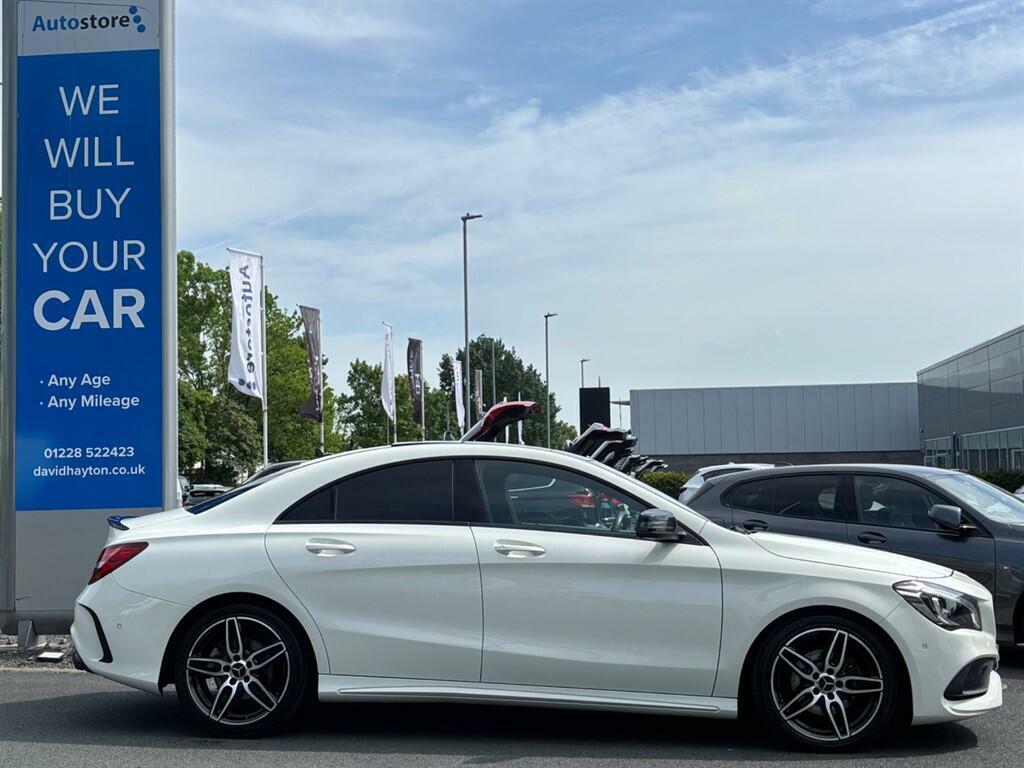 Mercedes-Benz CLA Class 1.6 Cla180 Amg Line Coupe Euro 6 Ss White #4