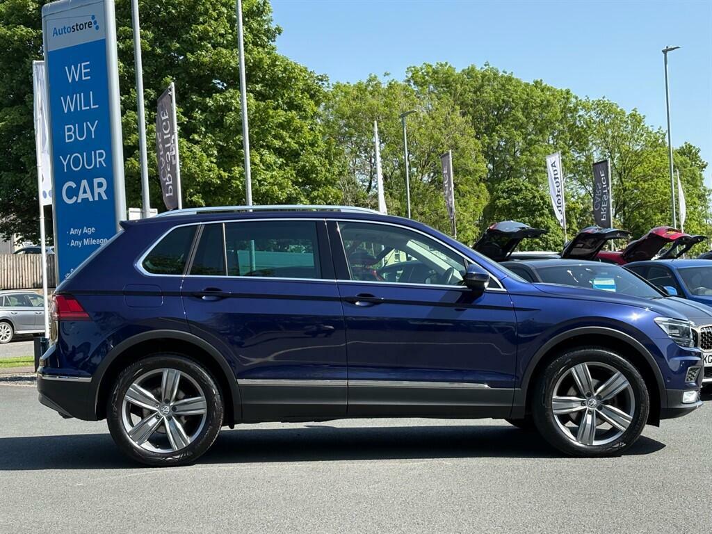Volkswagen Tiguan 2.0 Tdi Bluemotion Tech Sel Dsg 4Motion Euro 6 S KM66ZLY Blue #5