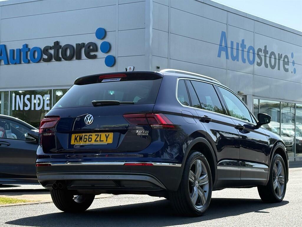 Volkswagen Tiguan 2.0 Tdi Bluemotion Tech Sel Dsg 4Motion Euro 6 S KM66ZLY Blue #6