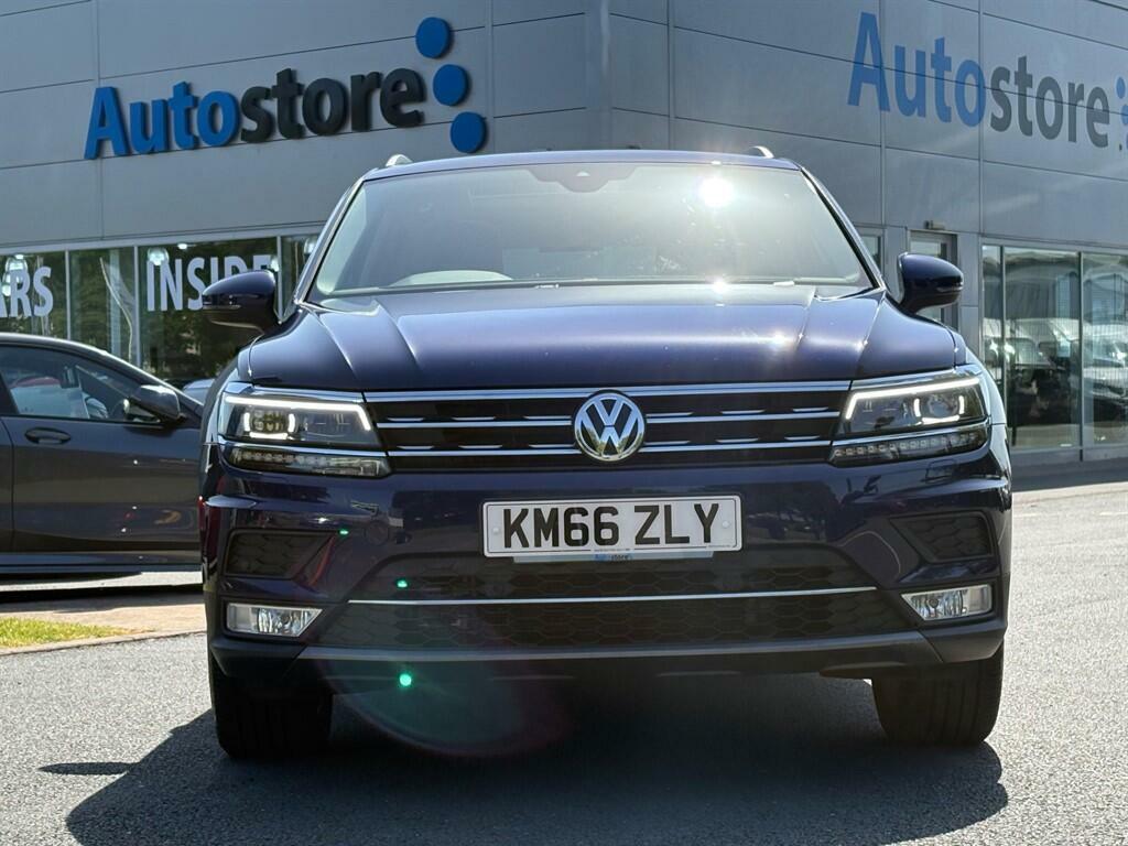 Volkswagen Tiguan 2.0 Tdi Bluemotion Tech Sel Dsg 4Motion Euro 6 S KM66ZLY Blue #2