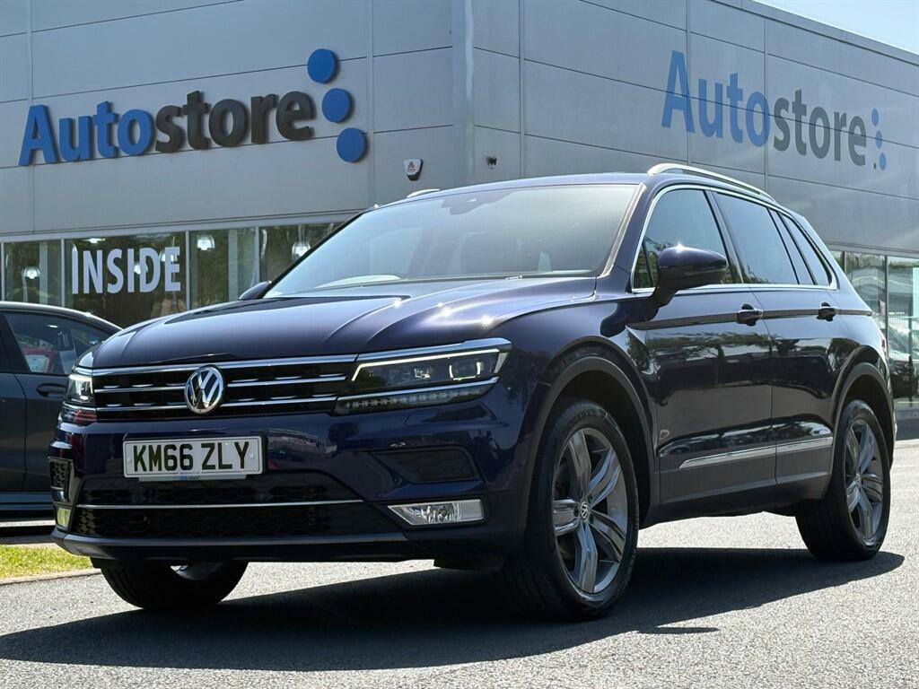 Volkswagen Tiguan 2.0 Tdi Bluemotion Tech Sel Dsg 4Motion Euro 6 S Blue
