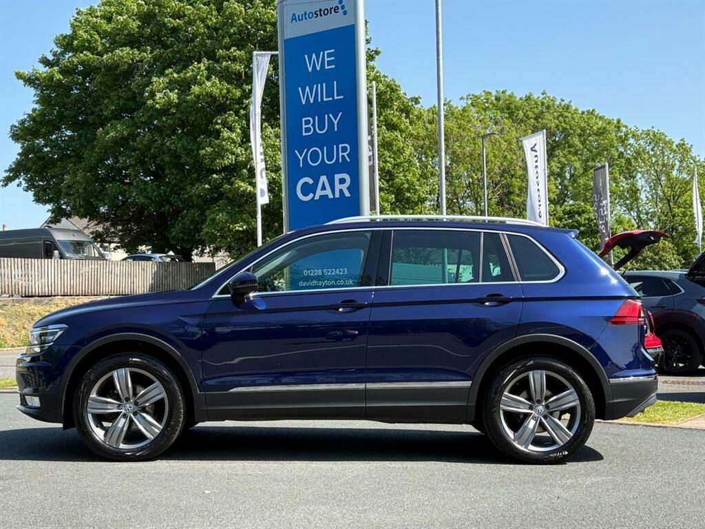 Volkswagen Tiguan 2.0 Tdi Bluemotion Tech Sel Dsg 4Motion Euro 6 S KM66ZLY Blue #4
