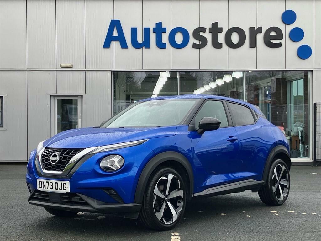 Nissan Juke 1.0 Dig-t Tekna Euro 6 Ss Blue