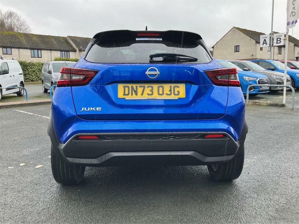 Nissan Juke 1.0 Dig-t Tekna Euro 6 Ss DN73OJG Blue #5