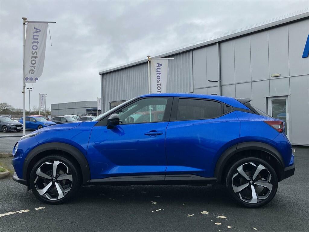 Nissan Juke 1.0 Dig-t Tekna Euro 6 Ss DN73OJG Blue #3